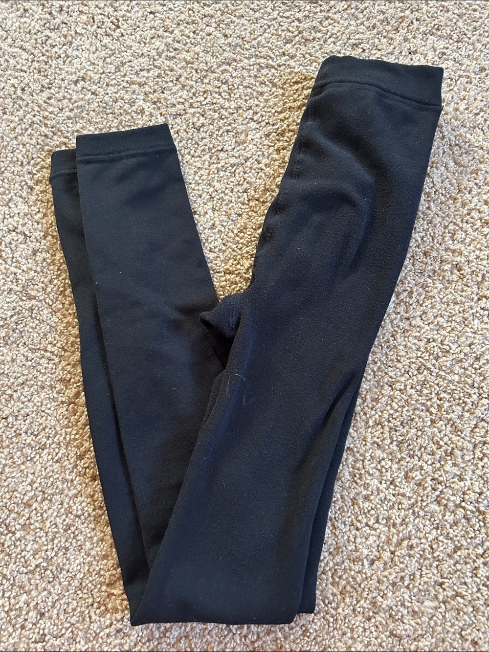 Black Stretch Fleece Lined Spanx